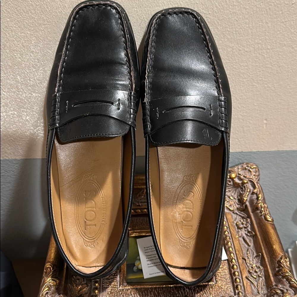 black shoes